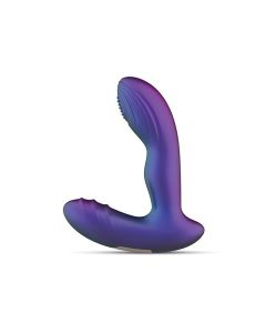 Hueman Galaxy Tapping Butt Plug - Purple