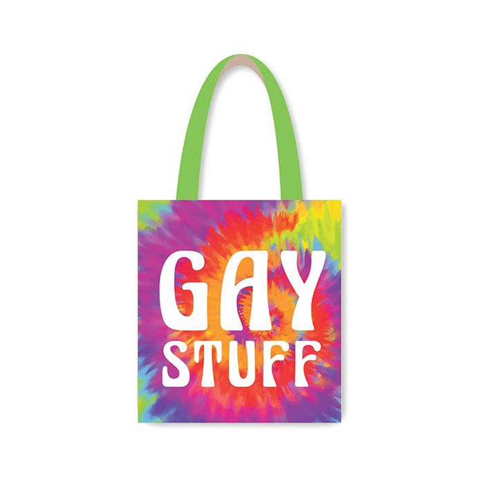 Gay Stuff Reusable Tote - Multi Color